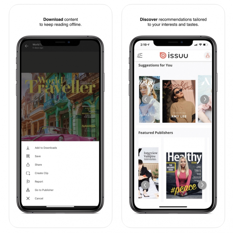 issuu | Mobile Apps
